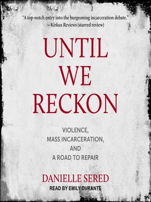 cover image of Until We Reckon